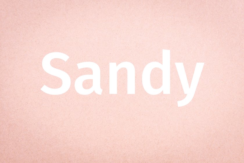 #4 Sandy