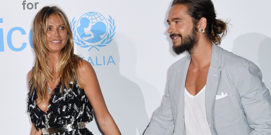 Wie süß: Tom Kaulitz trägt ein Heidi-Fanshirt! Wie süß: Tom Kaulitz trägt ein Heidi-Fanshirt!
