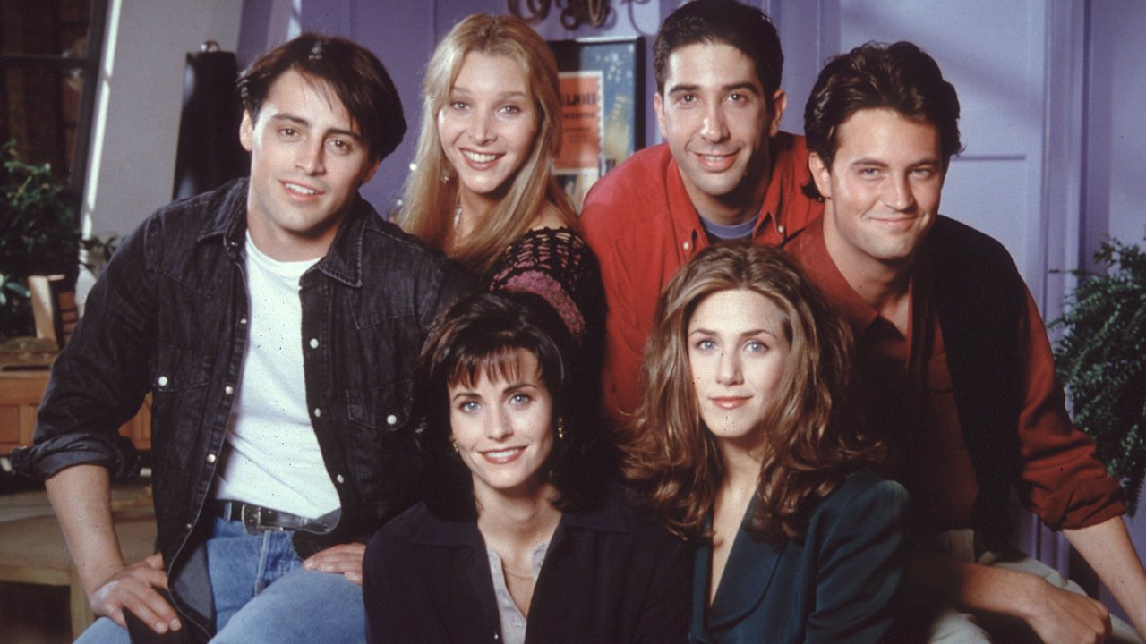 Matt LeBlanc, Lisa Kudrow, David Schwimmer, Matthew Perry, Jennifer Aniston und Courtney Cox. Matt LeBlanc, Lisa Kudrow, David Schwimmer, Matthew Perry, Jennifer Aniston und Courtney Cox.