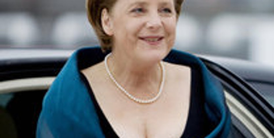 Angela Merkel wird zur Preisfee Angela Merkel wird zur Preisfee