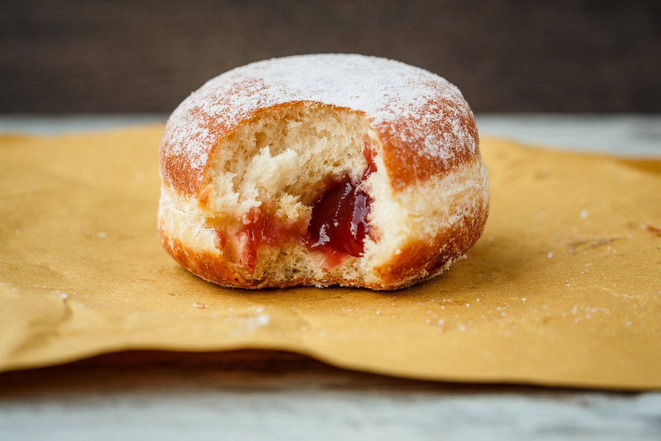 Pfannkuchen-Rezept Marmeladen-Füllung Pfannkuchen-Rezept Marmeladen-Füllung