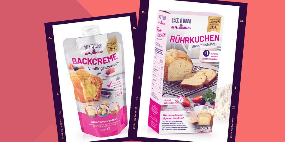 BACK'O'FUNNY: „Die Höhle der Löwen“-Backmischung jetzt stark reduziert bei Netto BACK'O'FUNNY: „Die Höhle der Löwen“-Backmischung jetzt stark reduziert bei Netto