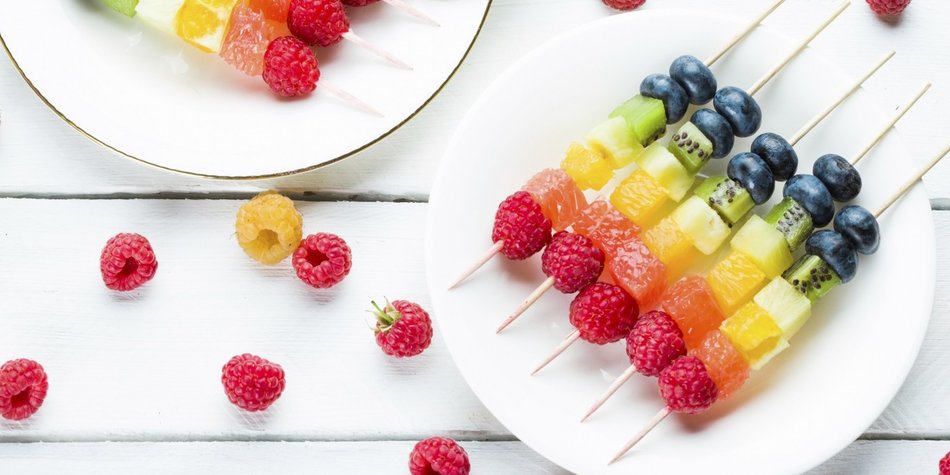 Rainbow Food: Das Auge isst mit Rainbow Food: Das Auge isst mit