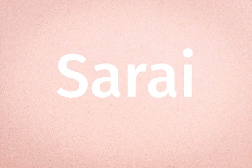 Biblische Mädchennamen und ihre Bedeutung - Sarai