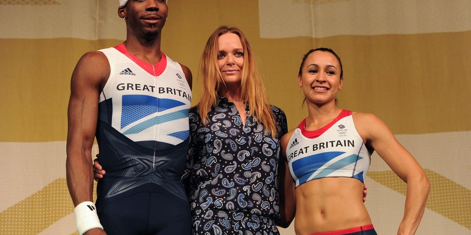 Stella McCartney gibt sich sportlich Stella McCartney gibt sich sportlich