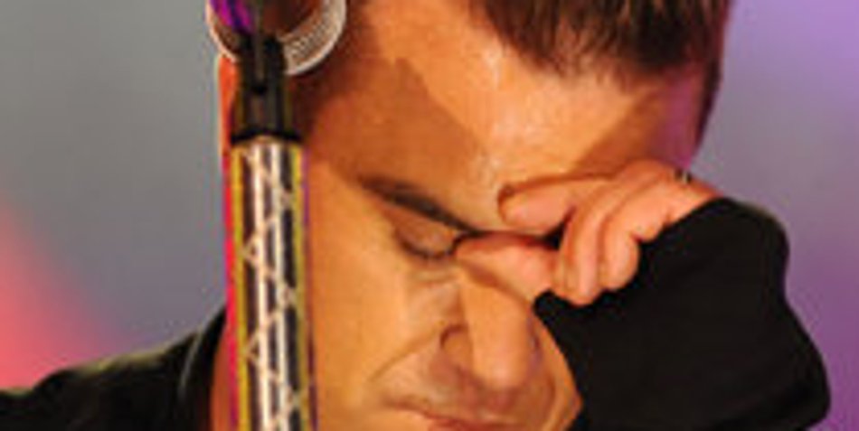 Robbie Williams hat eine mysteriöse Krankheit Robbie Williams hat eine mysteriöse Krankheit