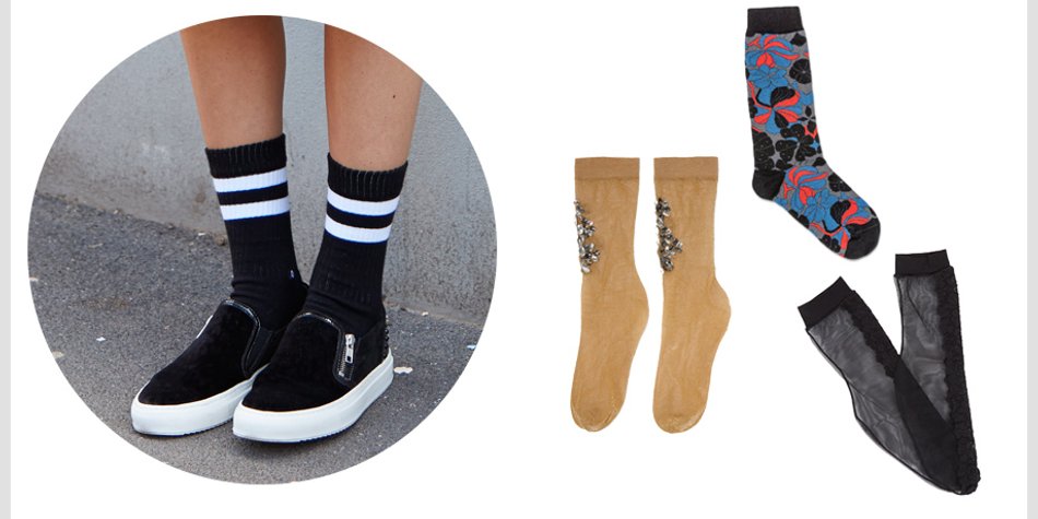 It-Piece-Alarm: So tragen Sie die stylischen Statement-Socken It-Piece-Alarm: So tragen Sie die stylischen Statement-Socken
