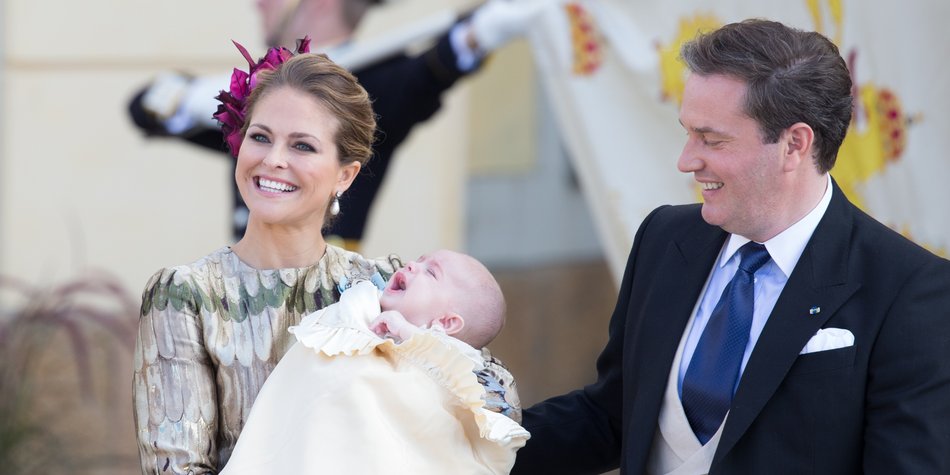 Prinzessin Madeleine lässt Nicolas taufen Prinzessin Madeleine lässt Nicolas taufen