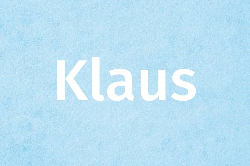 #6 Klaus