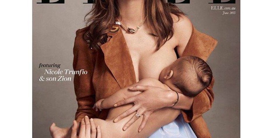 Magazincover setzt Statement für das Stillen in der Öffentlichkeit Magazincover setzt Statement für das Stillen in der Öffentlichkeit