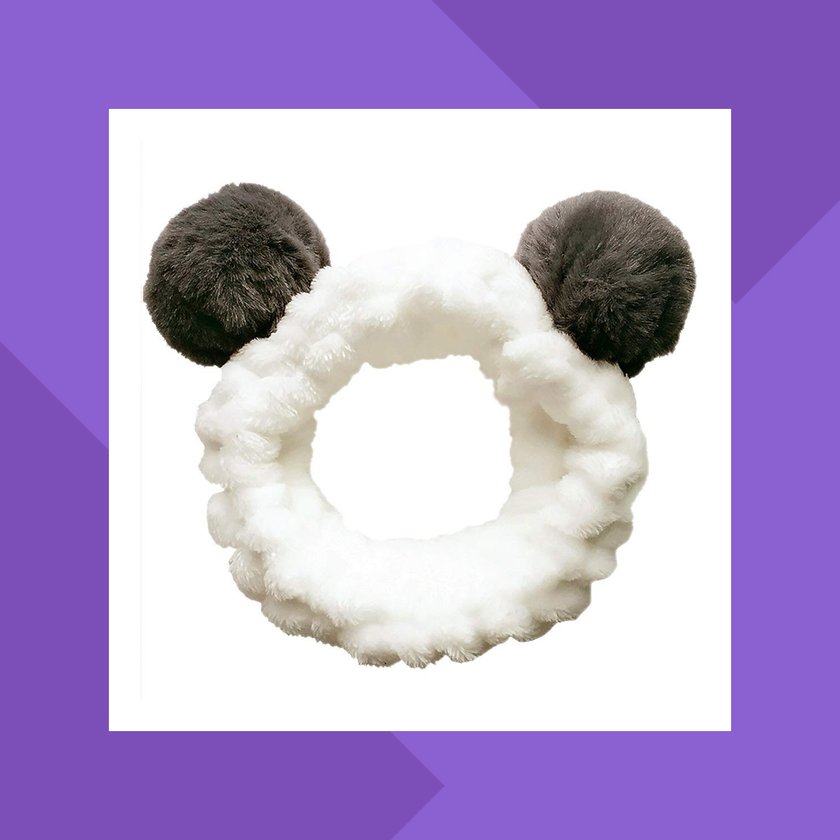 Koreanisches Panda-Haarband für die Gesichtspflege