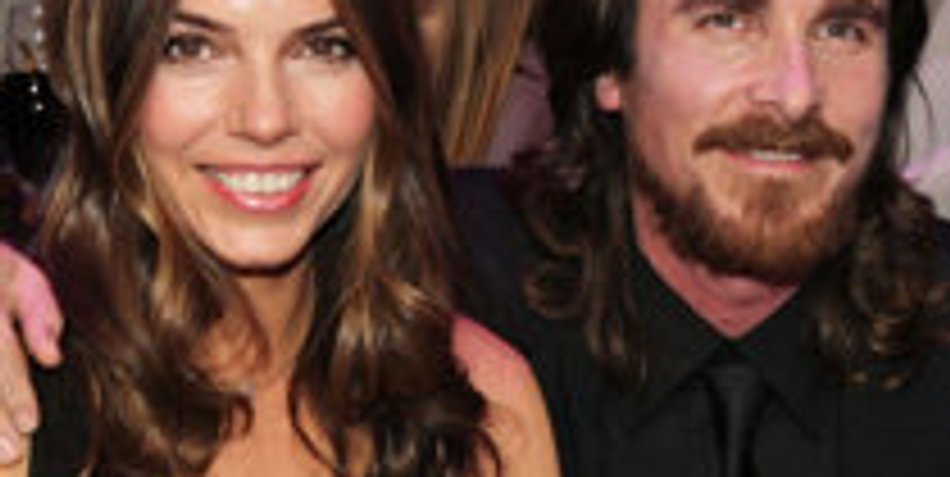 Christian Bale bedankt sich bei seiner Frau Christian Bale bedankt sich bei seiner Frau