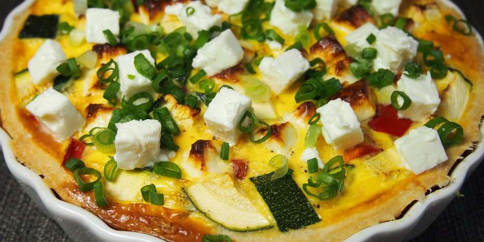 Vegetarische Freuden: Gemüse Quiche Vegetarische Freuden: Gemüse Quiche