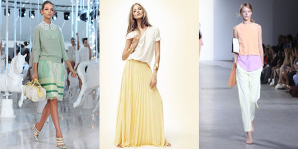 Trendfarben für den Frühling 2012 Trendfarben für den Frühling 2012