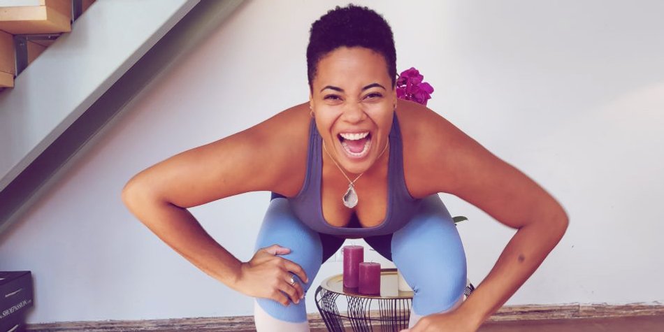 Yogalehrerin Briana Edmonds: „Yoga kann ein Spiegel sein“ Yogalehrerin Briana Edmonds: „Yoga kann ein Spiegel sein“