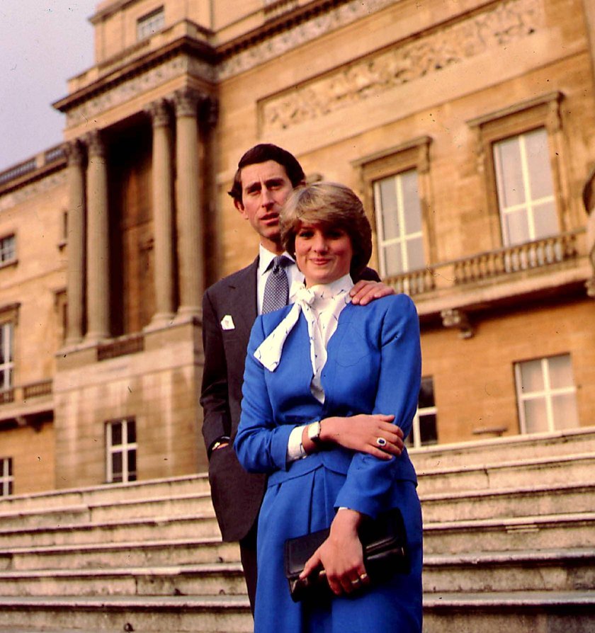 Prinzessin Diana -Verlobung von Diana und Prinz Charles