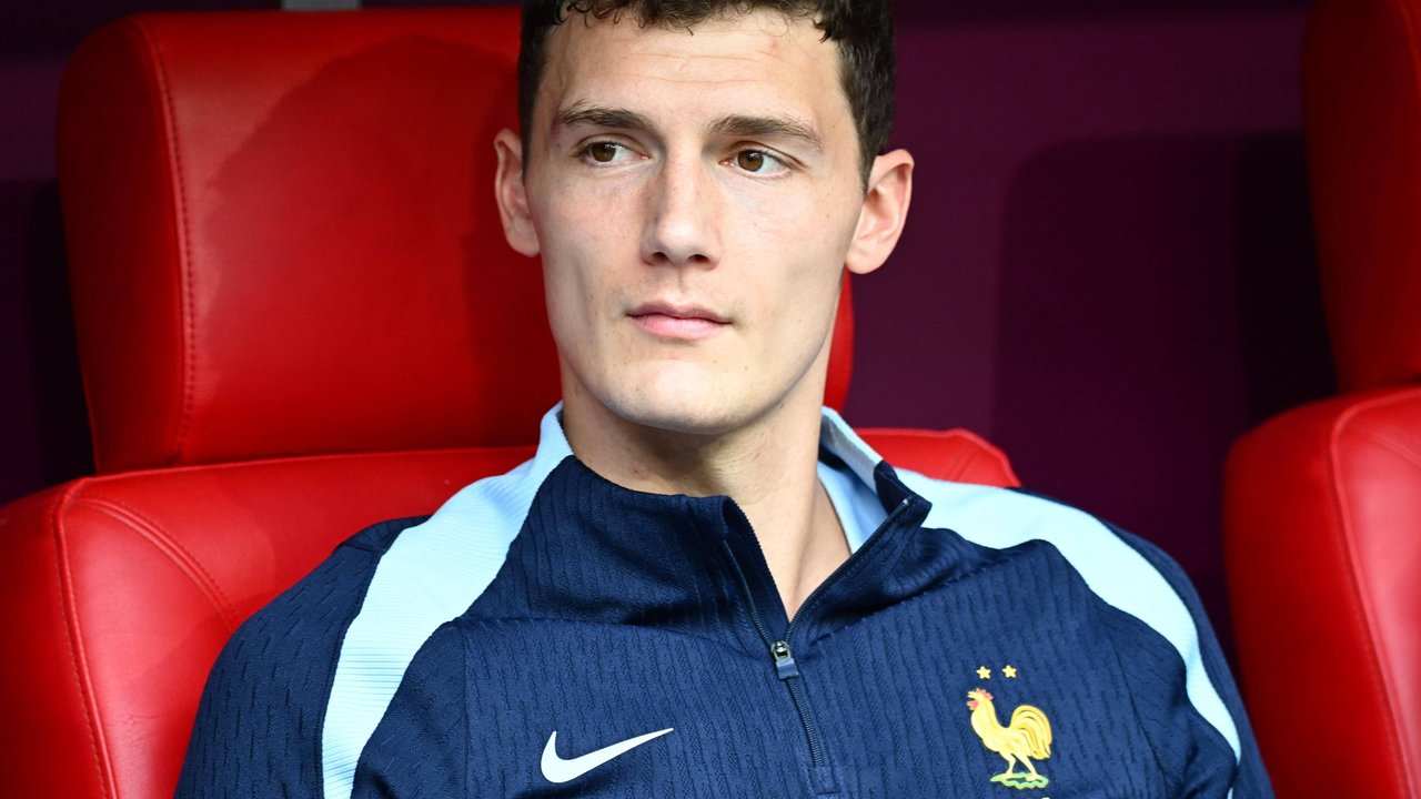 Benjamin Pavard beim Spiel zwischen Frankreich und Belgien bei der EM 2024. Benjamin Pavard beim Spiel zwischen Frankreich und Belgien bei der EM 2024.