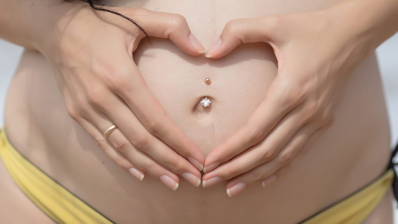 Schwangerschaftspiercing