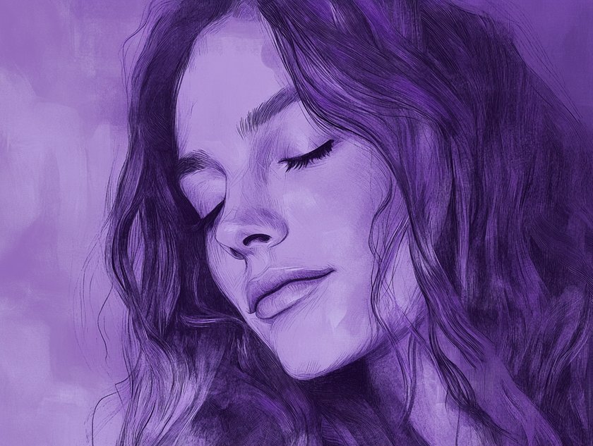 Illustration einer Frau Illustration einer Frau