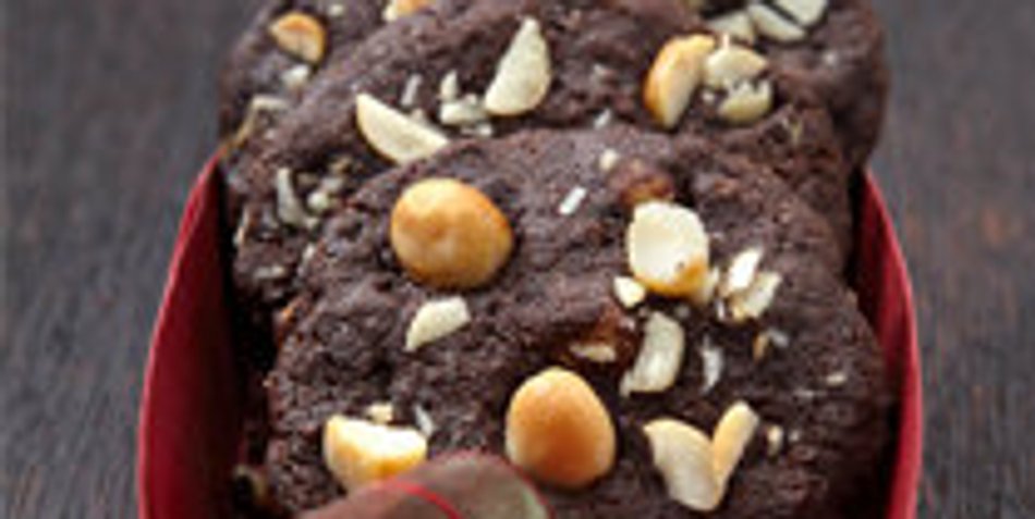 Australische Macadamia-Schoko-Cookies Australische Macadamia-Schoko-Cookies