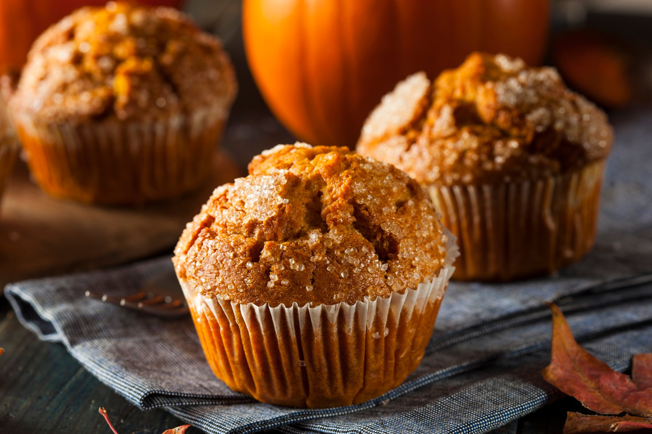 Rezepte mit Kürbis: Kürbis-Muffins Rezepte mit Kürbis: Kürbis-Muffins