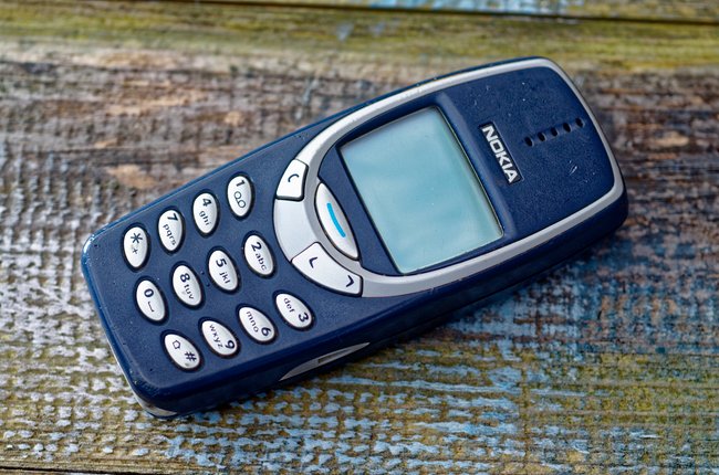Der alte Knochen: Das erste Nokia 3310 kam im September 2000 auf den Markt.