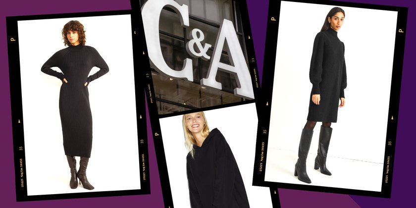 Modetrend im Herbst: 7 Kleider von C&A für alle, die gerne schwarz tragen!