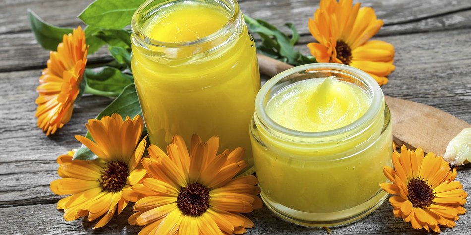 Ringelblumensalbe: Hilfe bei Hautproblemen Ringelblumensalbe: Hilfe bei Hautproblemen