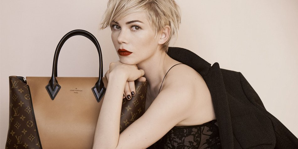 The Beauty and the Bag: Michelle Williams für Louis Vuitton The Beauty and the Bag: Michelle Williams für Louis Vuitton