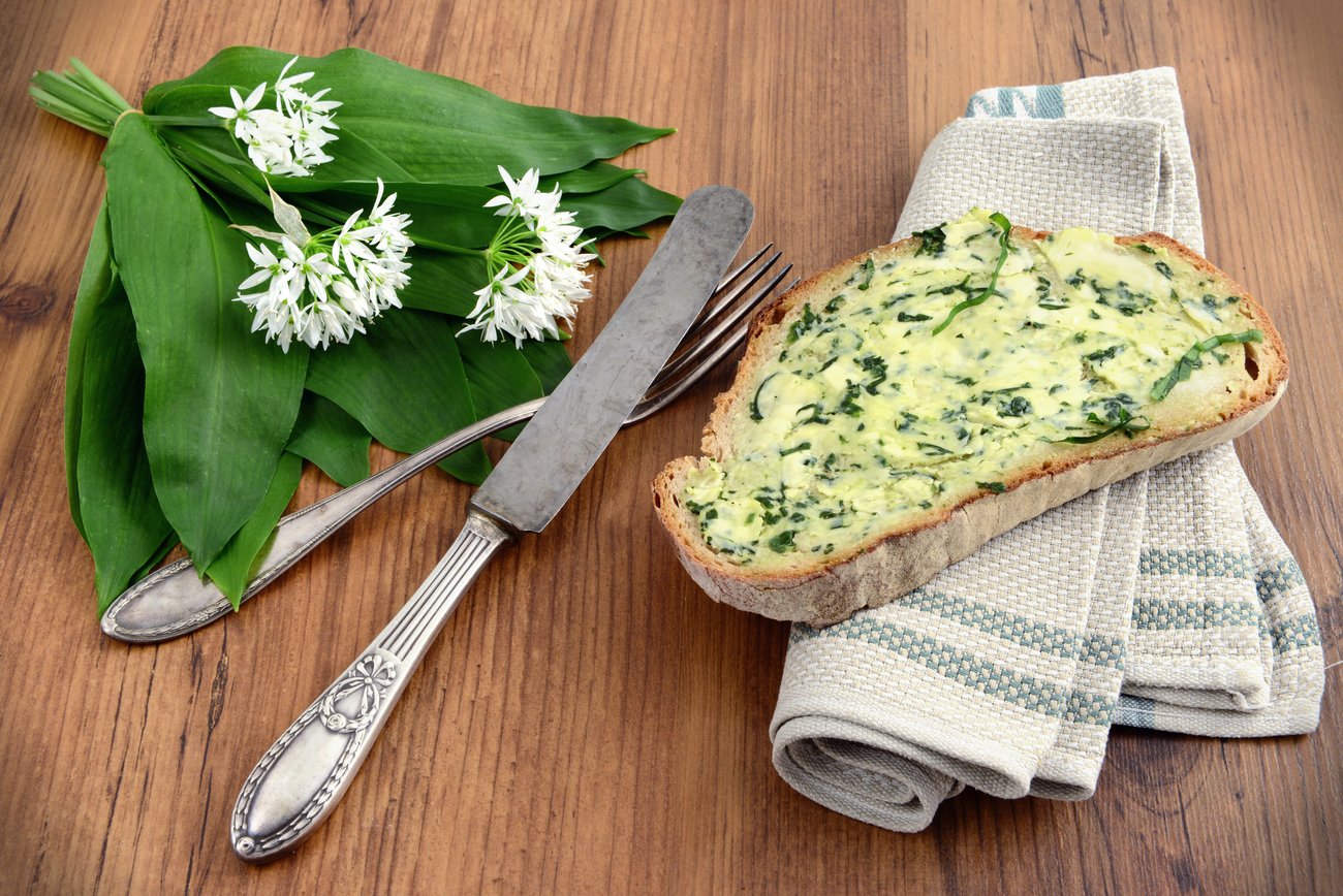 Bärlauchrezepte: Bärlauch-Butter Bärlauchrezepte: Bärlauch-Butter