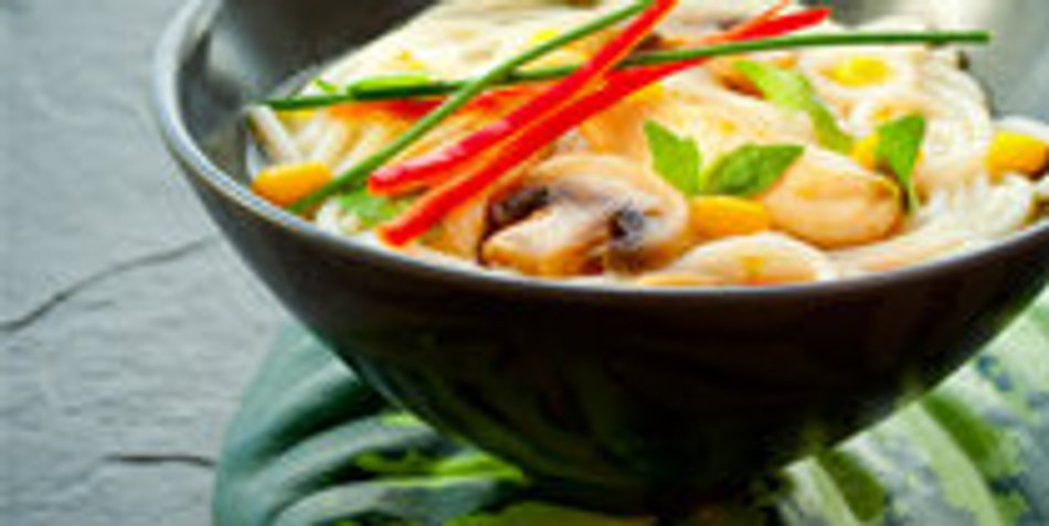 Thai-Ingwer-Suppe mit Chili Thai-Ingwer-Suppe mit Chili