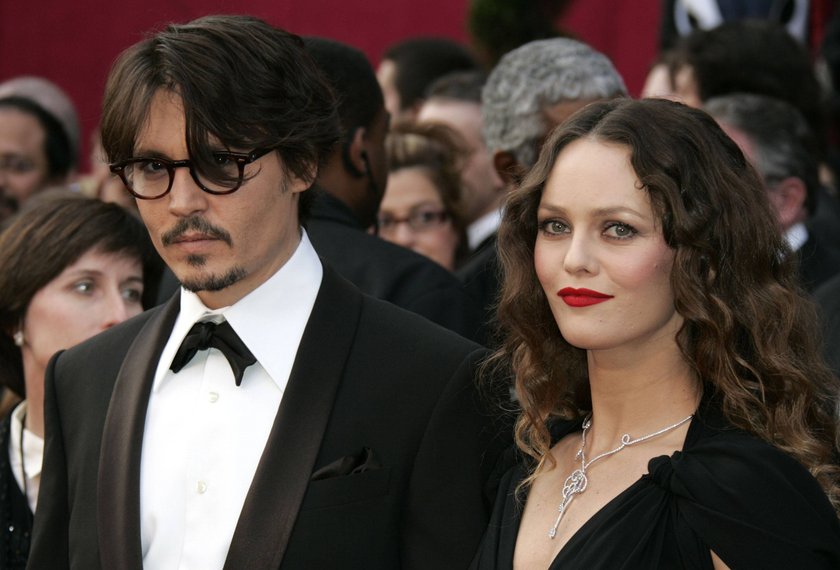 Johnny Depp und Vanessa Paradis auf dem Red Carpet