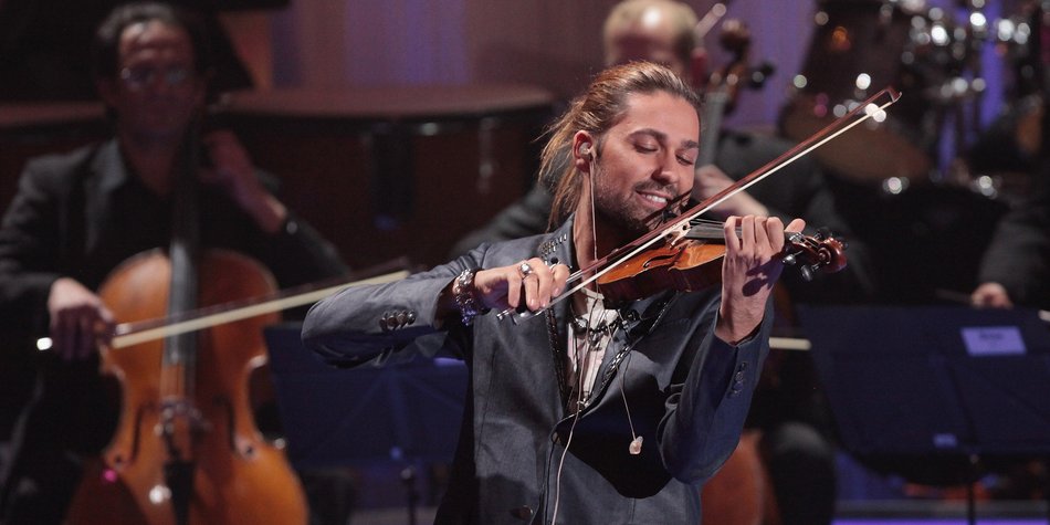 David Garrett spielt nicht täglich auf seiner Geige David Garrett spielt nicht täglich auf seiner Geige