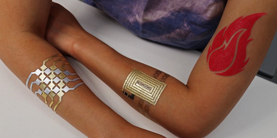 PC und Smartphone über Tattoos steuern PC und Smartphone über Tattoos steuern