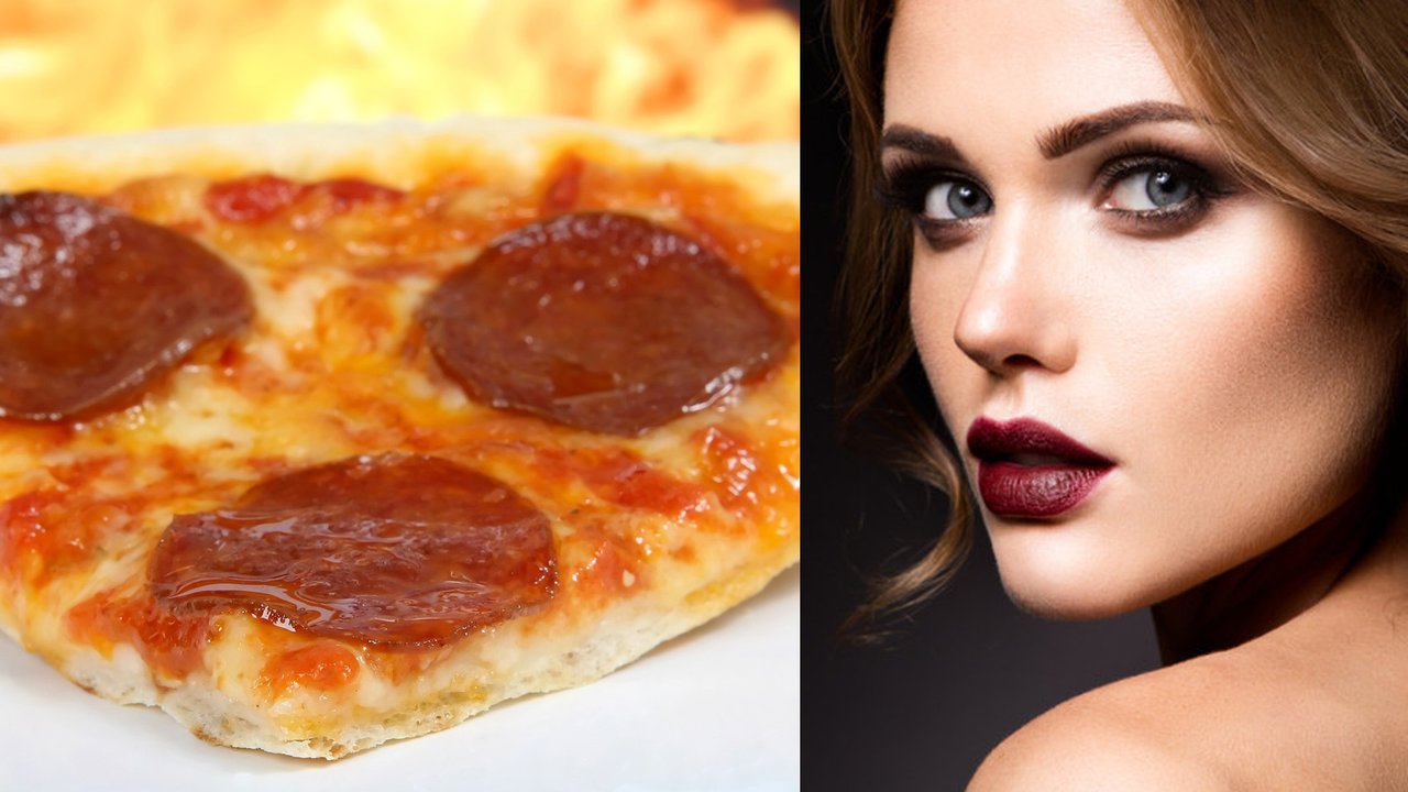 Lippenstift mit Pizzafett entfernen? Soll klappen!