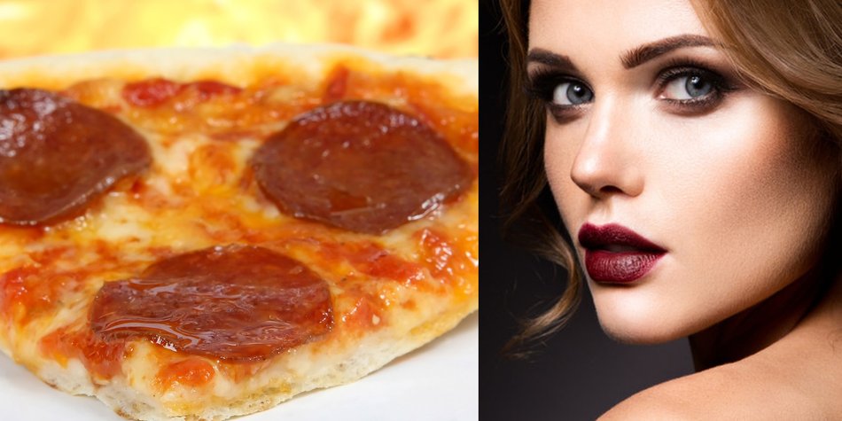 Lustiger Geheimtipp: Pizza als Make-up-Remover Lustiger Geheimtipp: Pizza als Make-up-Remover