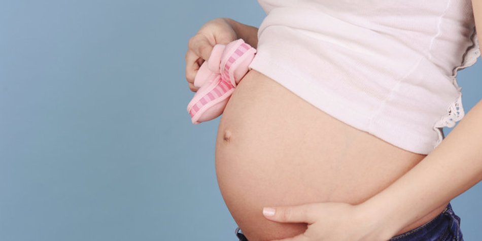 Gipsabdruck vom Babybauch Gipsabdruck vom Babybauch