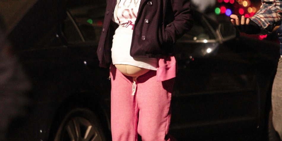 Jessica Biel mit Babybauch Jessica Biel mit Babybauch