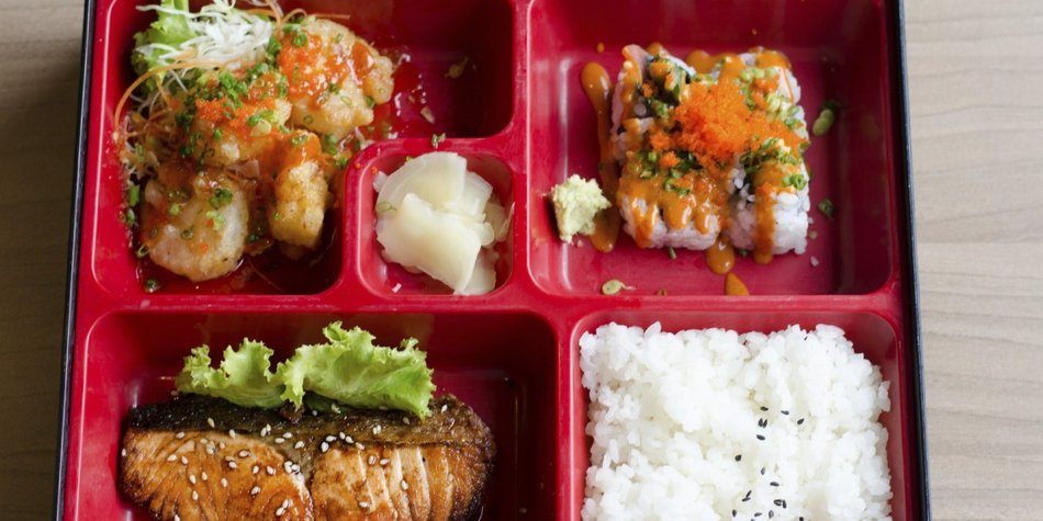 Foodporn in der Bento-Box Foodporn in der Bento-Box