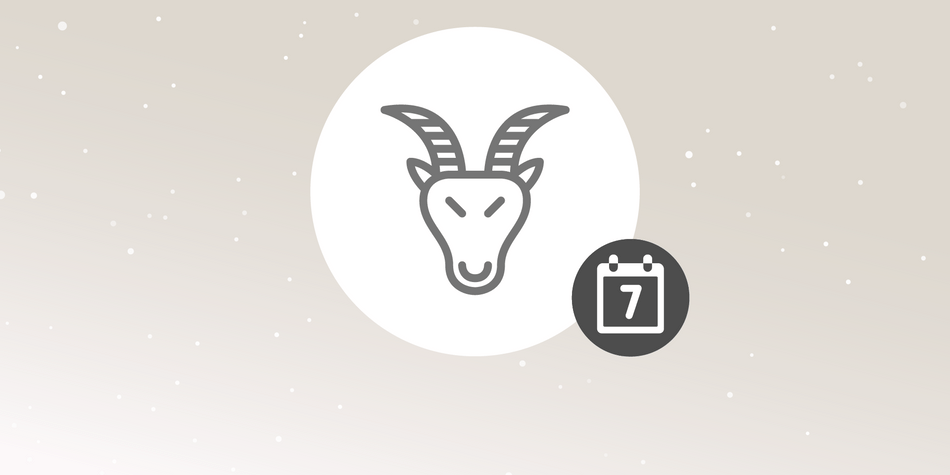 Dein Wochenhoroskop für Steinbock Dein Wochenhoroskop für Steinbock