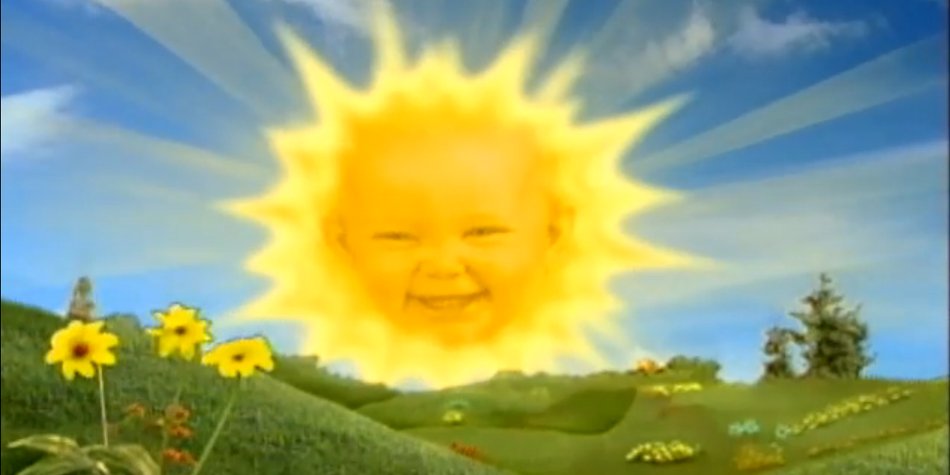 So sieht das Sonnen-Baby von den Teletubbies heute aus So sieht das Sonnen-Baby von den Teletubbies heute aus