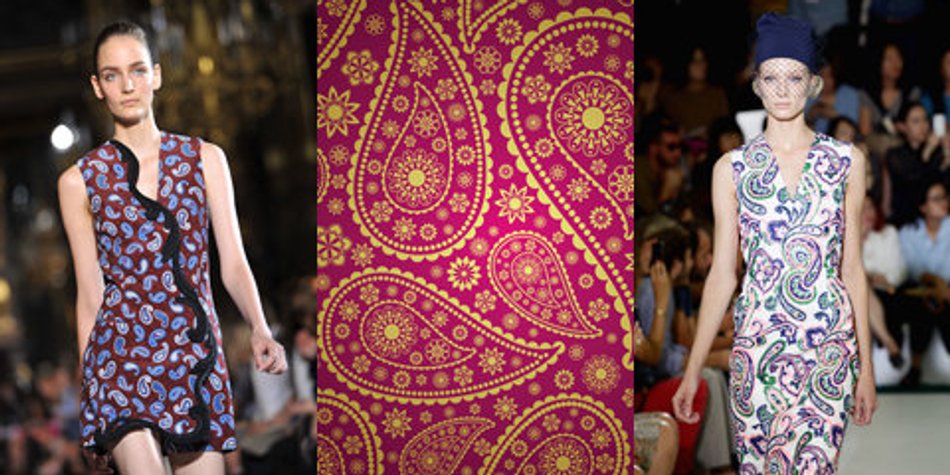 Paisley: Das Hippie-Muster feiert sein Comeback Paisley: Das Hippie-Muster feiert sein Comeback