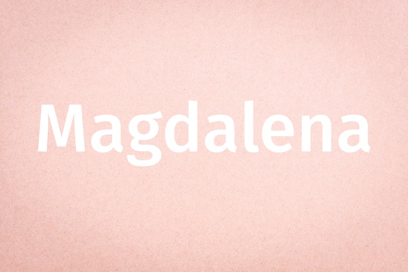 Biblische Mädchennamen und ihre Bedeutung - Magdalena