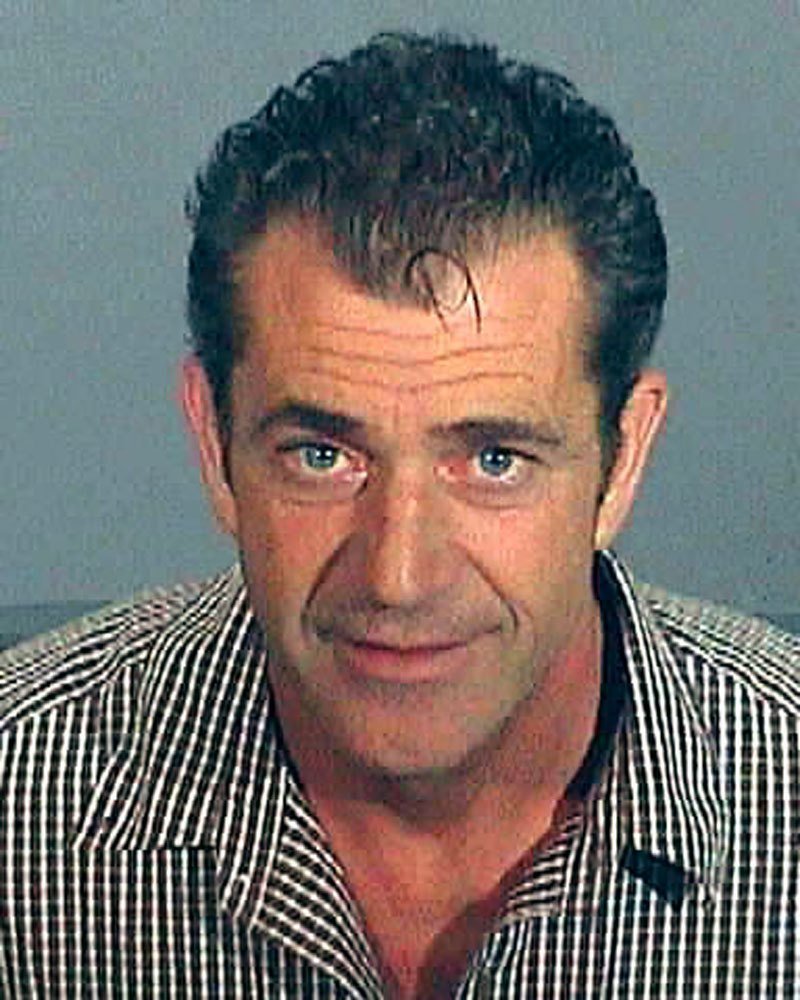 Mel Gibson Polizeifoto