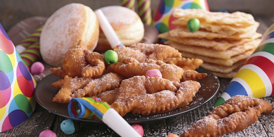 Karnevalsgebäck: Bunt, süß und vielfältig Karnevalsgebäck: Bunt, süß und vielfältig