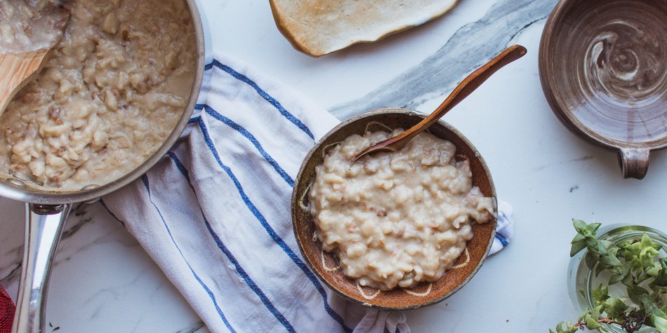 Porridge ohne Milch Porridge ohne Milch