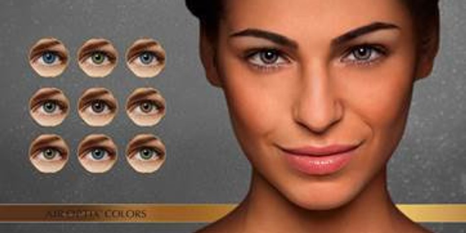 Neue Augenfarbe, überraschender Look Neue Augenfarbe, überraschender Look