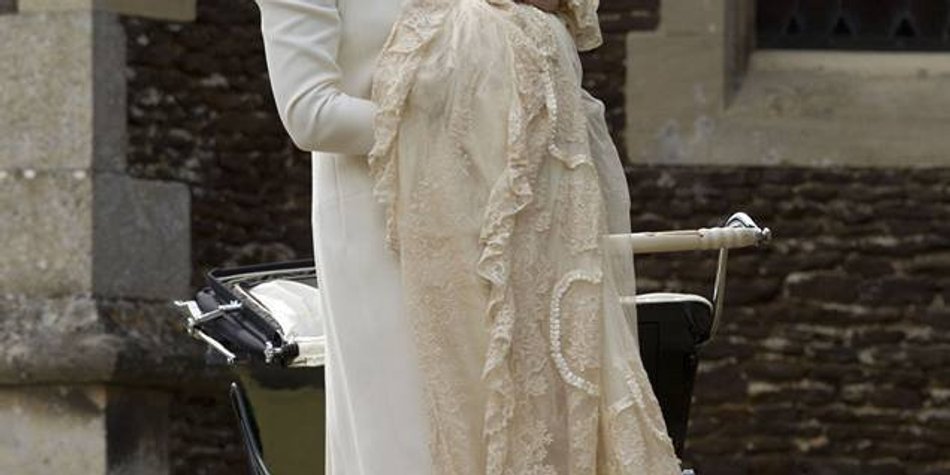 Prinzessin Charlotte wurde getauft Prinzessin Charlotte wurde getauft