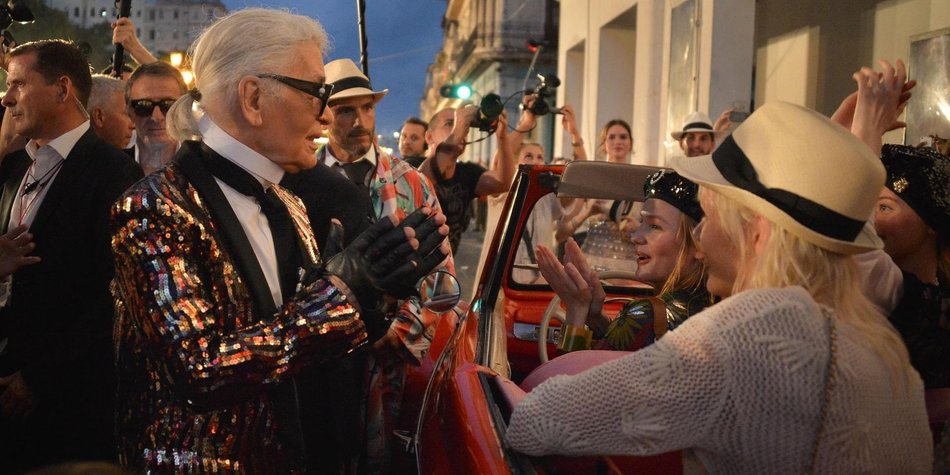Was ein Fest! Karl Lagerfeld zeigte seine Cruise-Kollektion für Chanel auf Kuba Was ein Fest! Karl Lagerfeld zeigte seine Cruise-Kollektion für Chanel auf Kuba