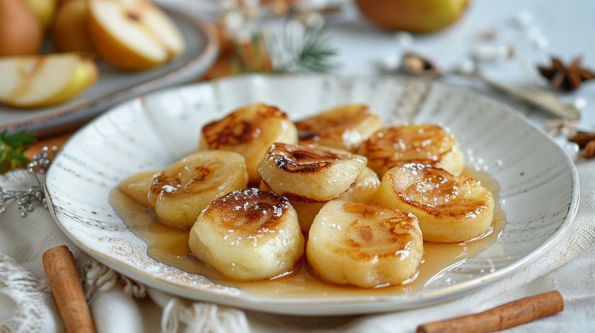 Birnen-Pancake-Bites Birnen-Pancake-Bites